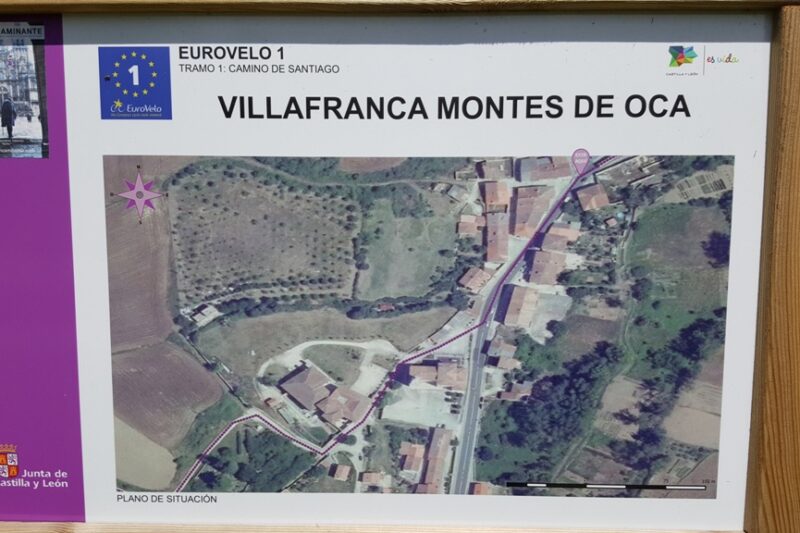 11^ tappa Belorado – Villafranca Monte de Oca km. 11,5